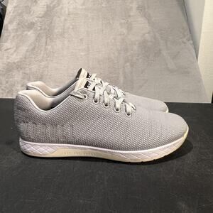 NOBULL Shoes Mens Size 8.5 Gray Trainers Athletic Minimalist CrossFit Workout